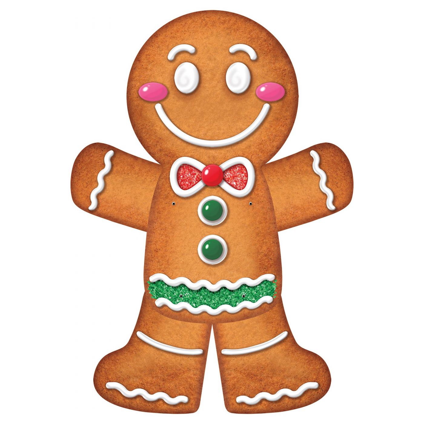 Jointed Gingerbread Man (12) image