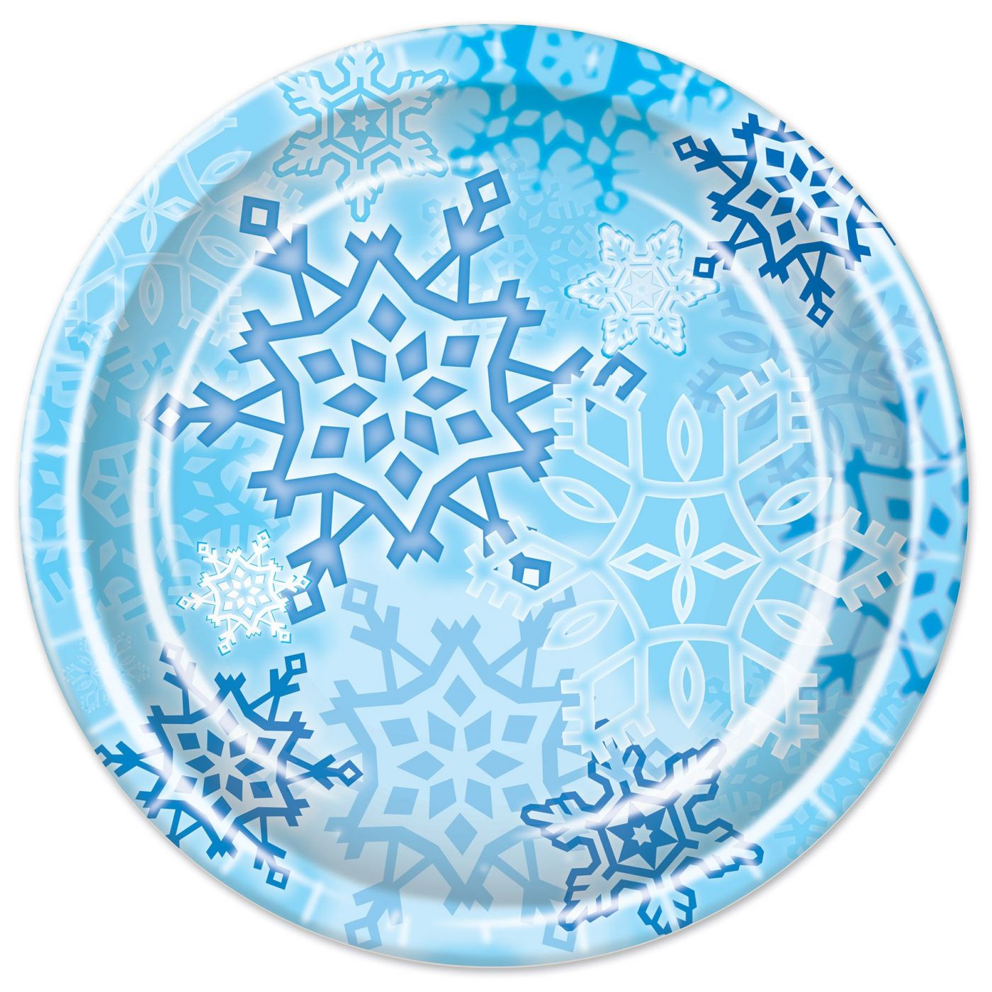 Snowflake Plates (12) image