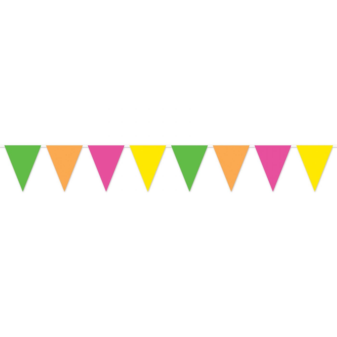 Neon Pennant Banner (12) image