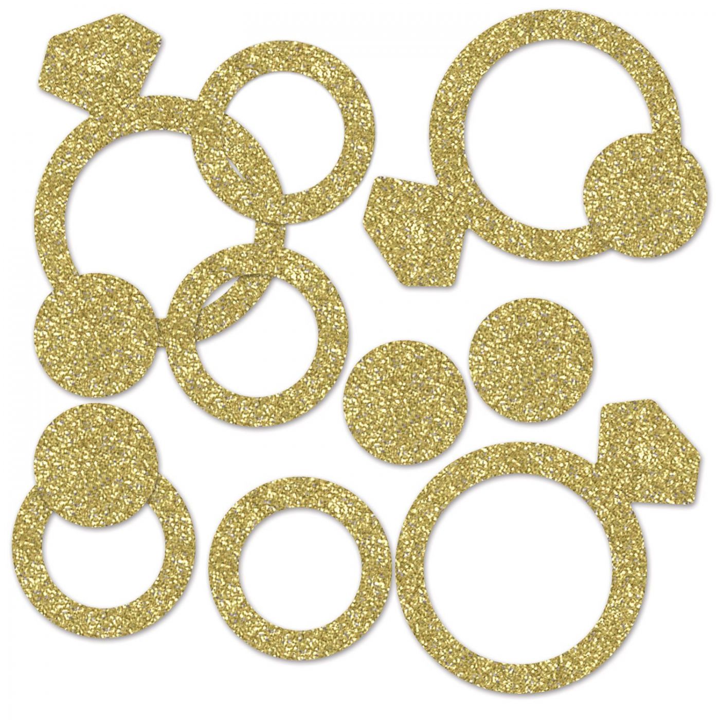 Diamond Ring Deluxe Sparkle Confetti (12) image