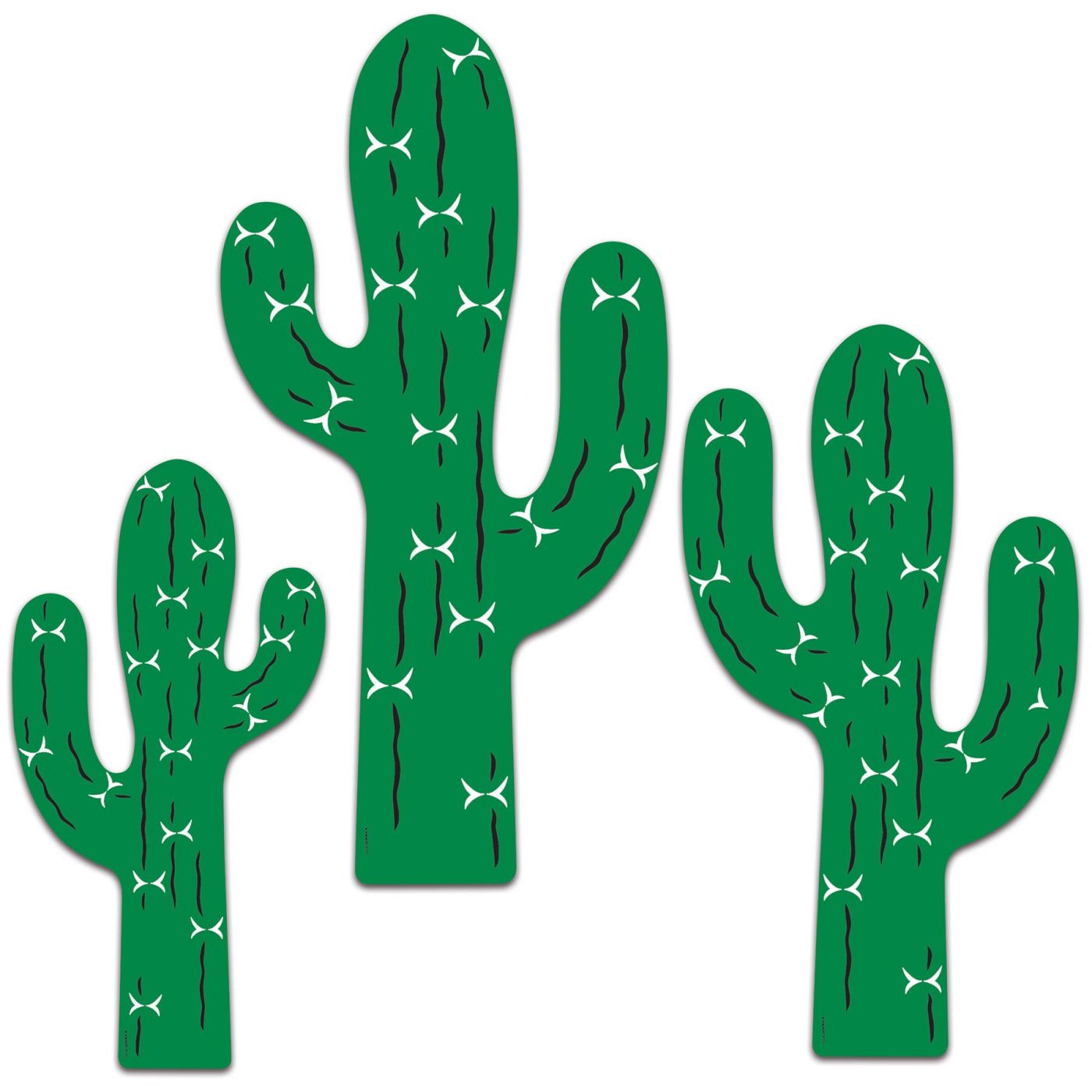 Foil Cactus Silhouettes (12) image