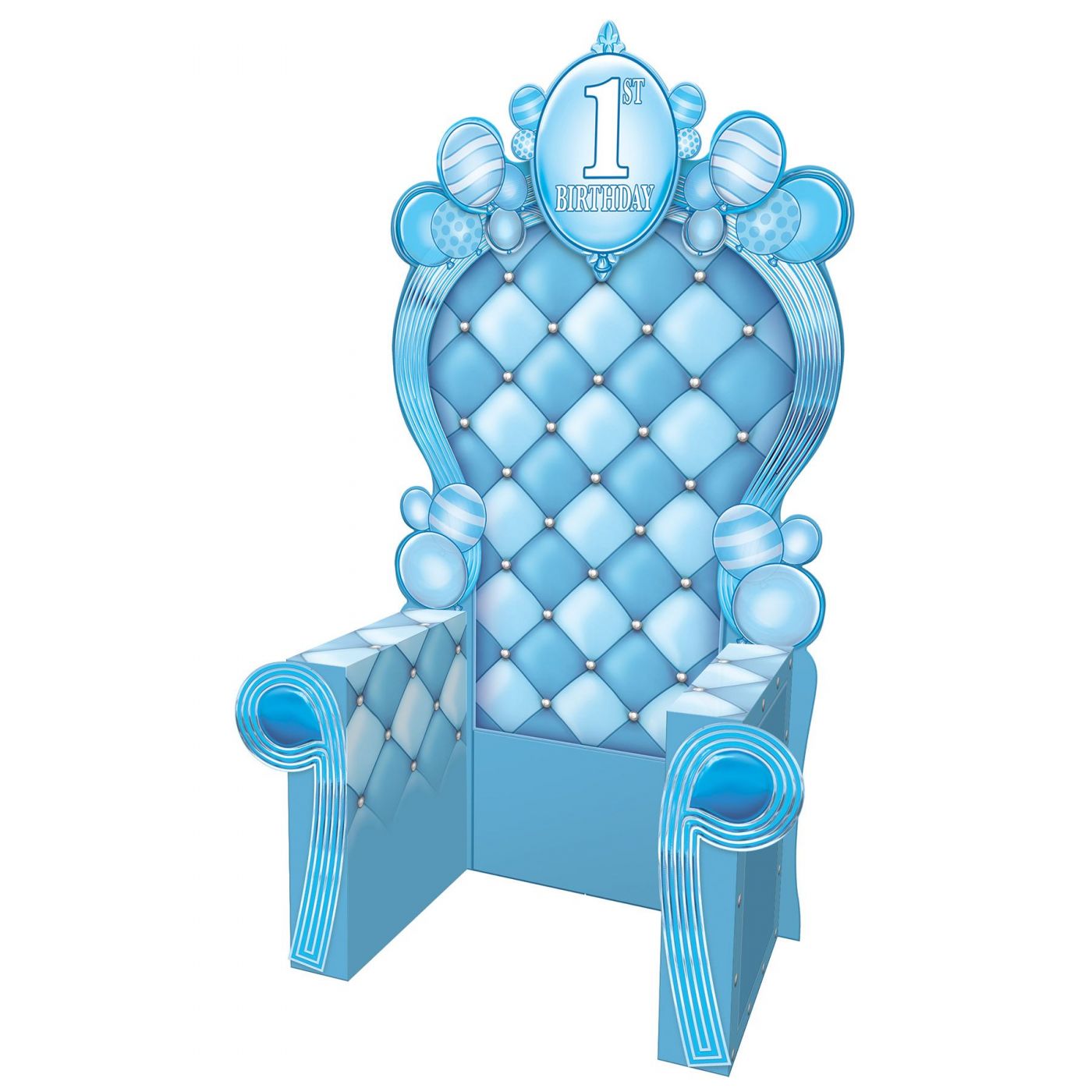 3-D 1st Birthday Throne Prop (4) image