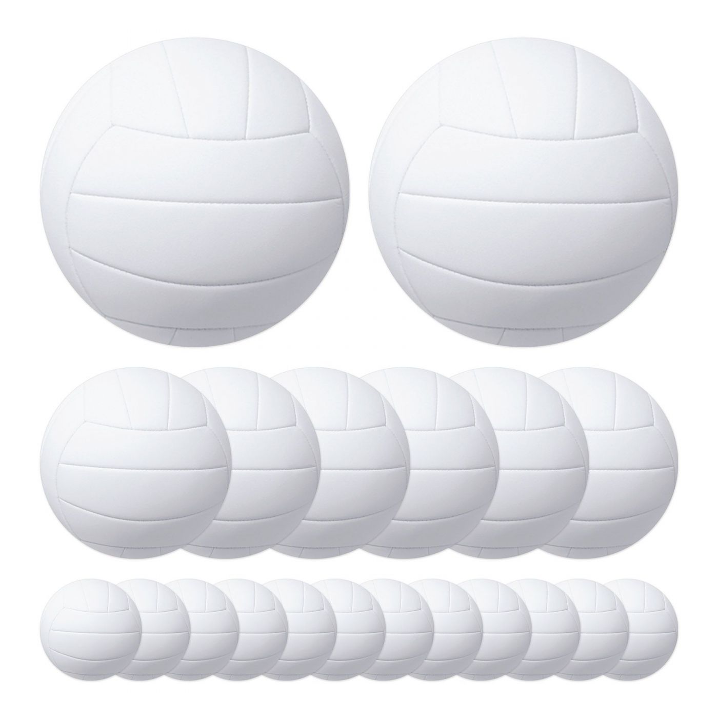 Volleyball Cutouts (12) image